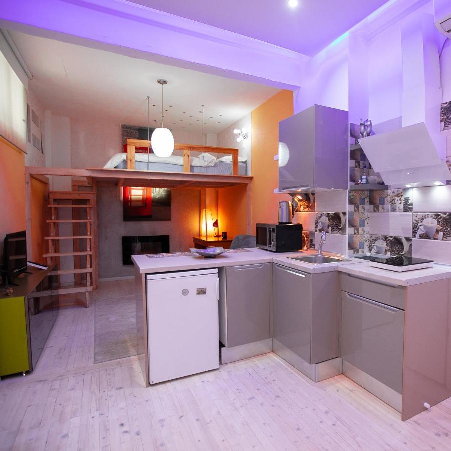 Orange And Blue Studio Downtown 5 Min From White Tower Apartment Thessaloniki Exterior photo